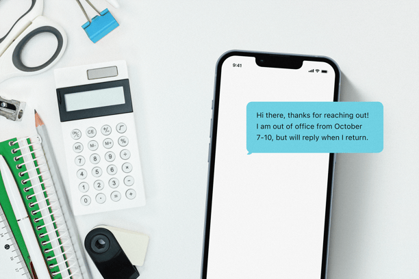 How To Create An Out-Of-Office Text Message