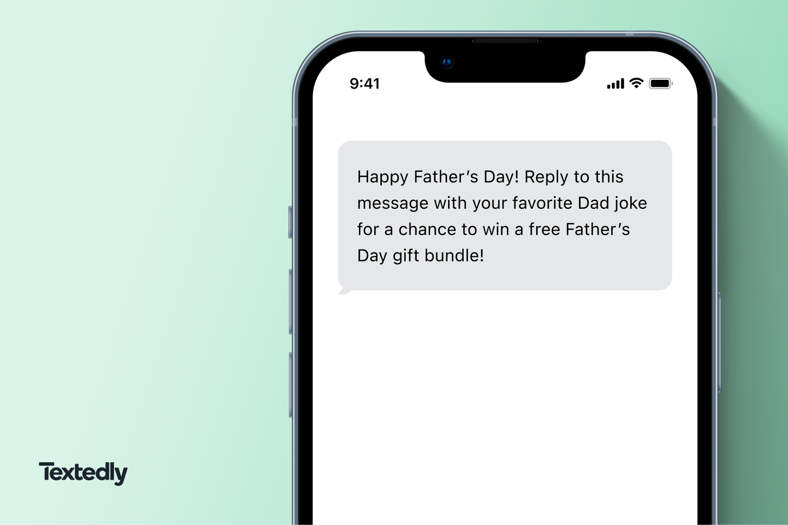 Father's Day SMS Marketing Example