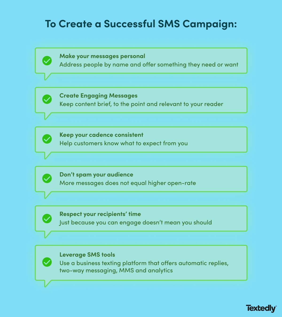 how to create successful sms marketing campaigns